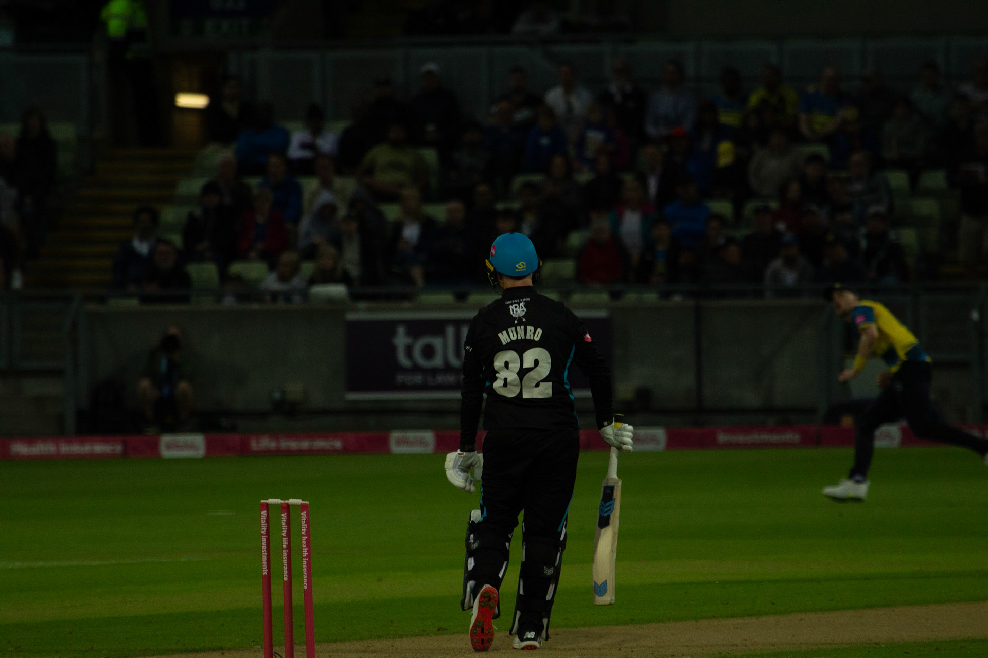 Munro clears the field