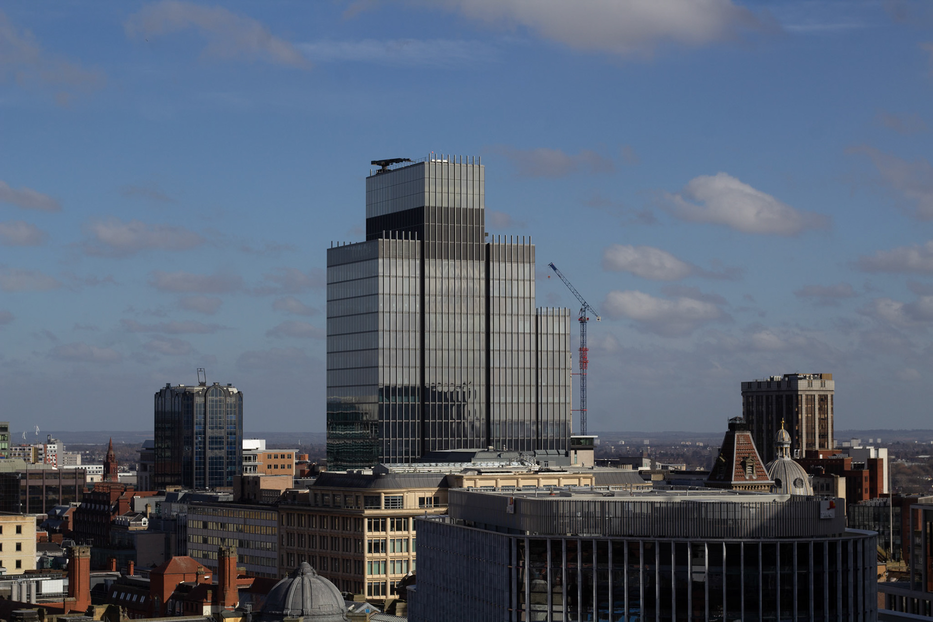 103 Colmore Row towering over Brum