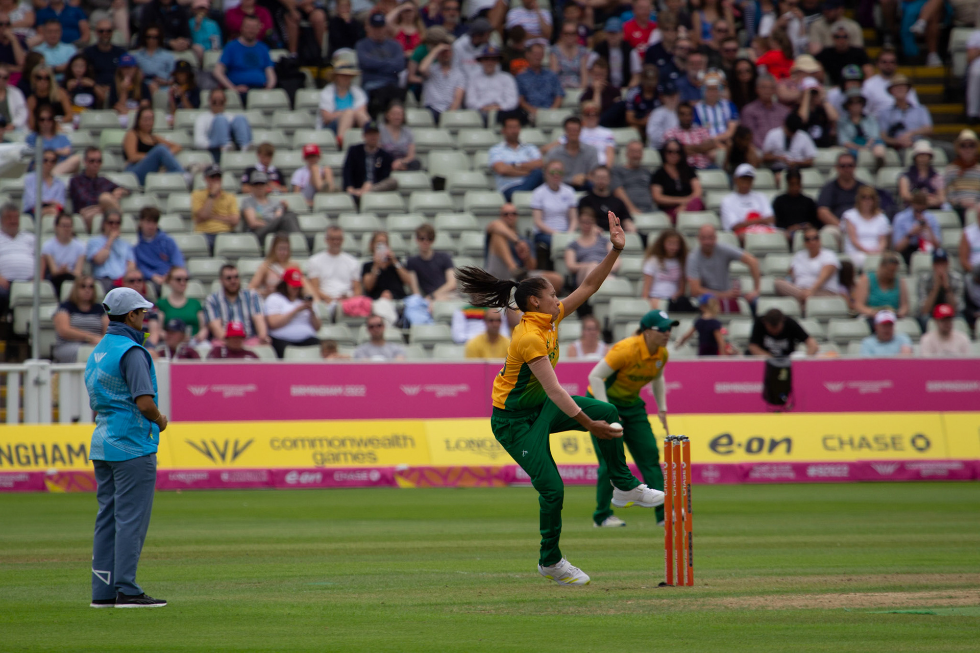 Shabnim Ismail charges in