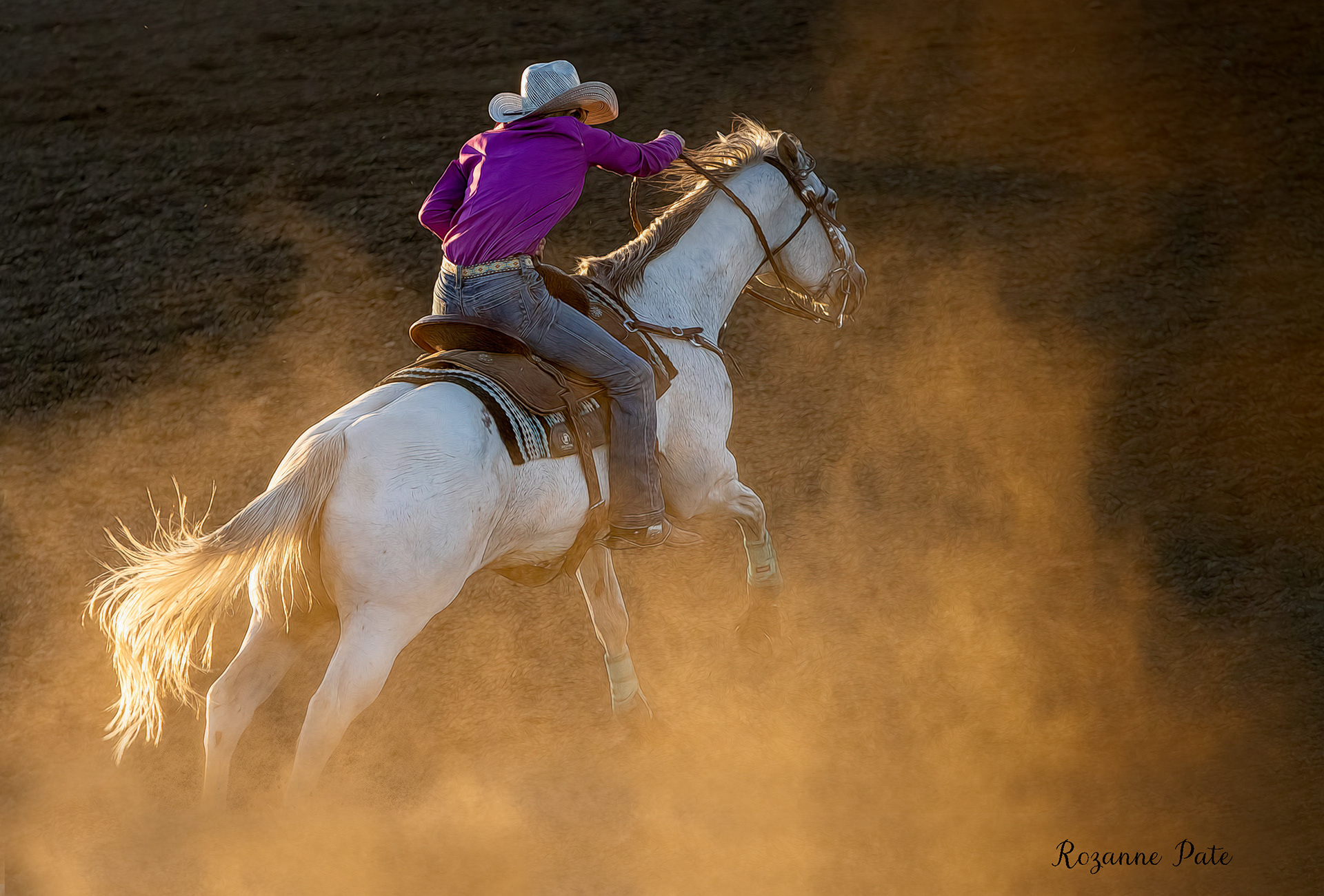 Kickin up dust!