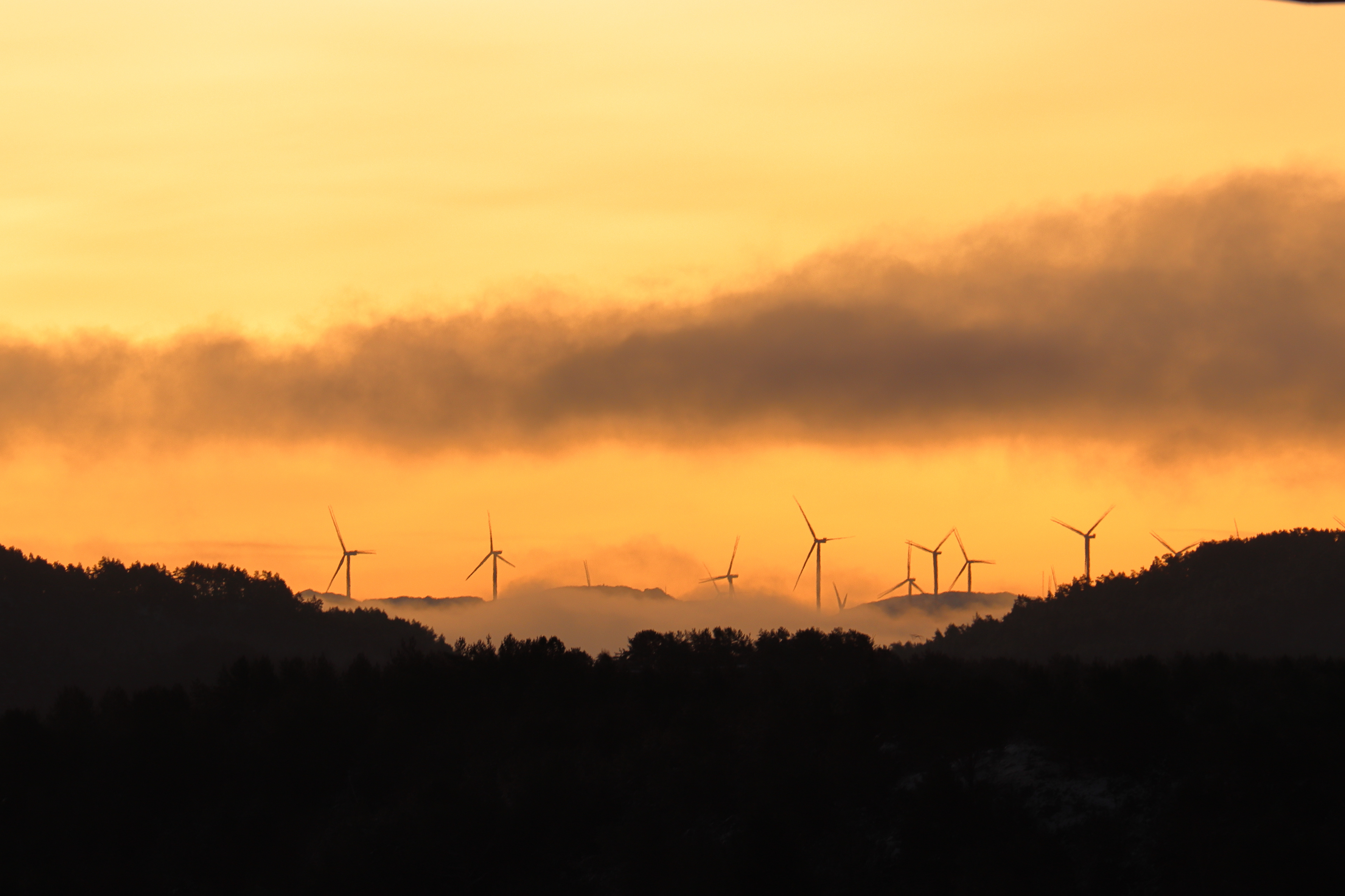 Vindmøller på Fitjar