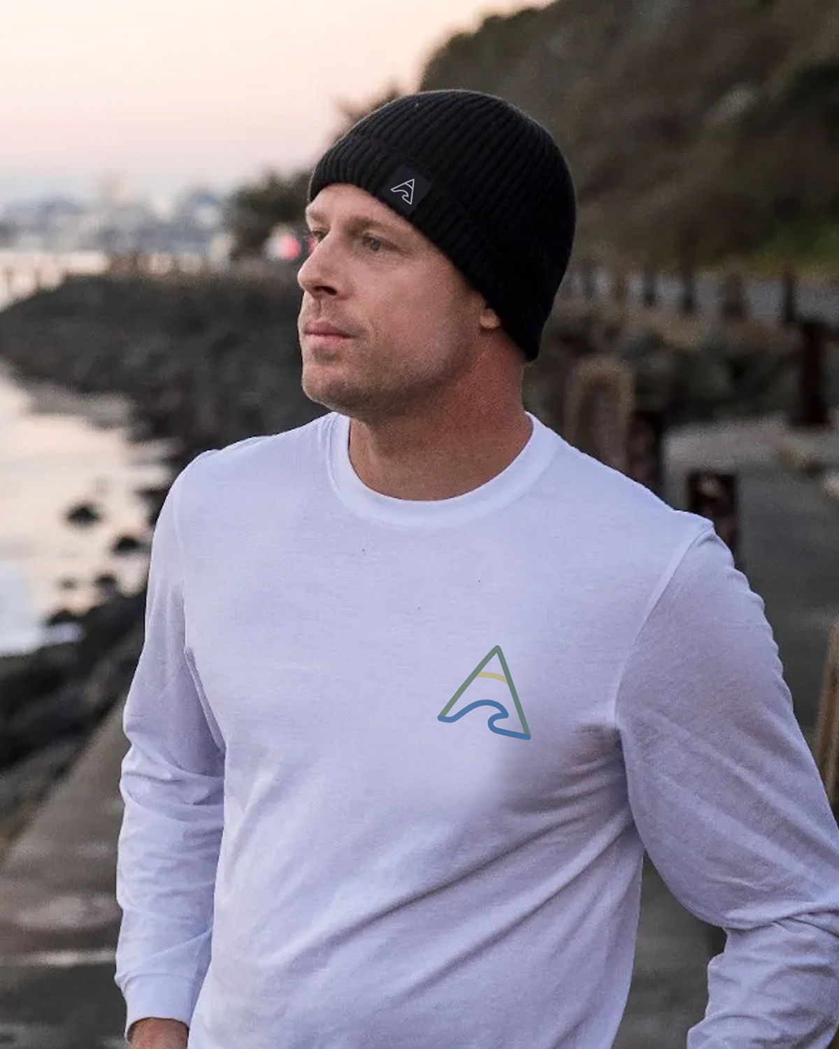 Beanie and long sleeve