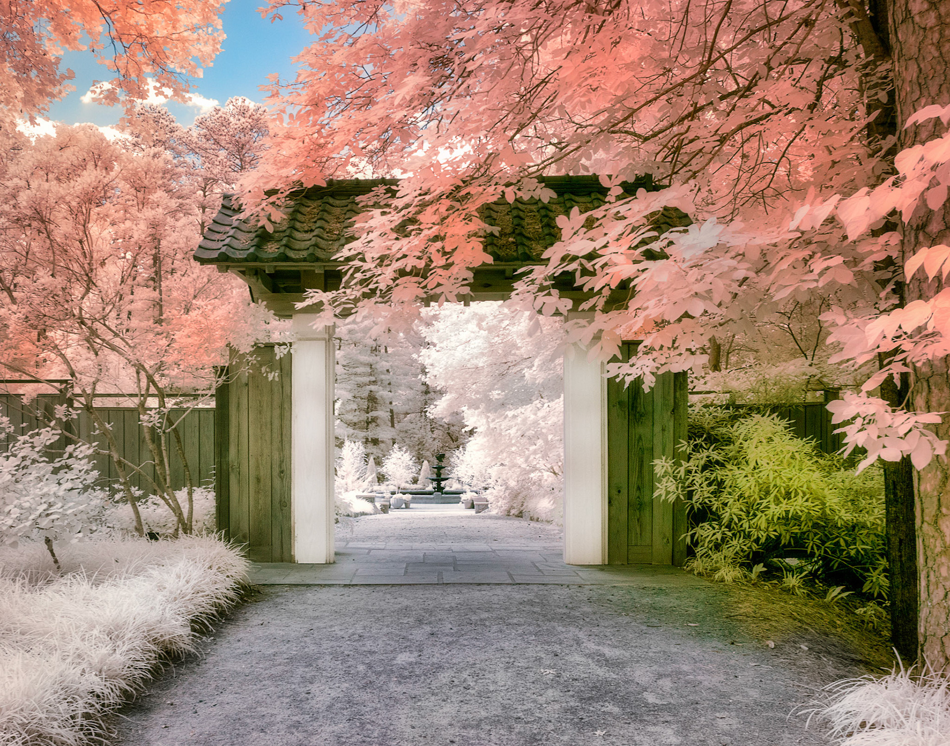 Sarah Duke Gardens entry