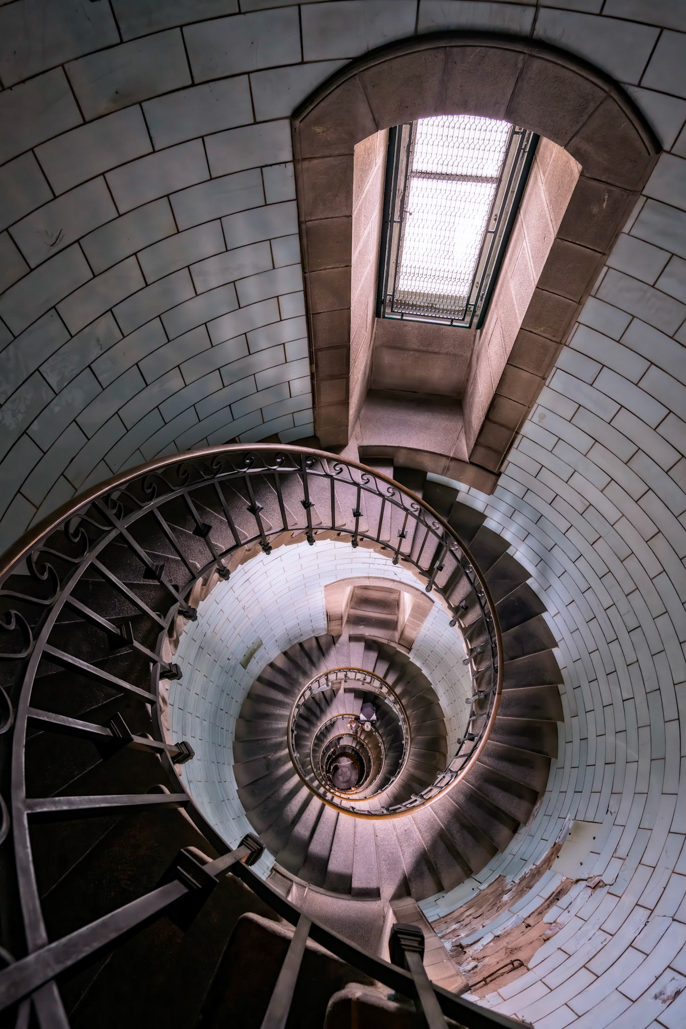 Eckmuhl lighthouse spiral staircase