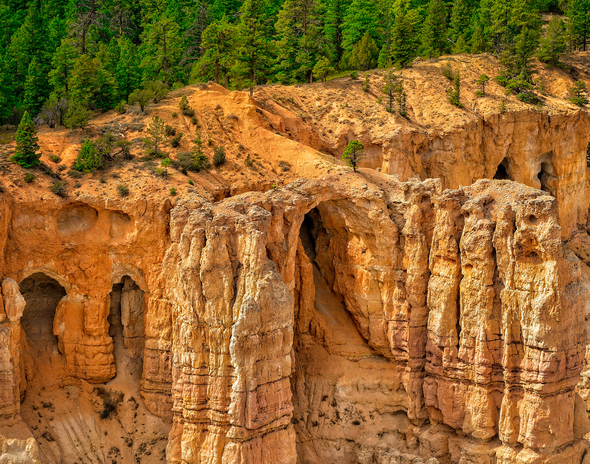 Bryce Canyon caves