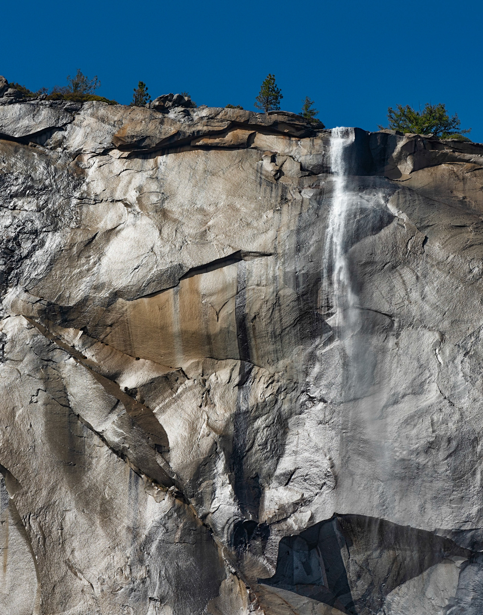 Waterfall and geology