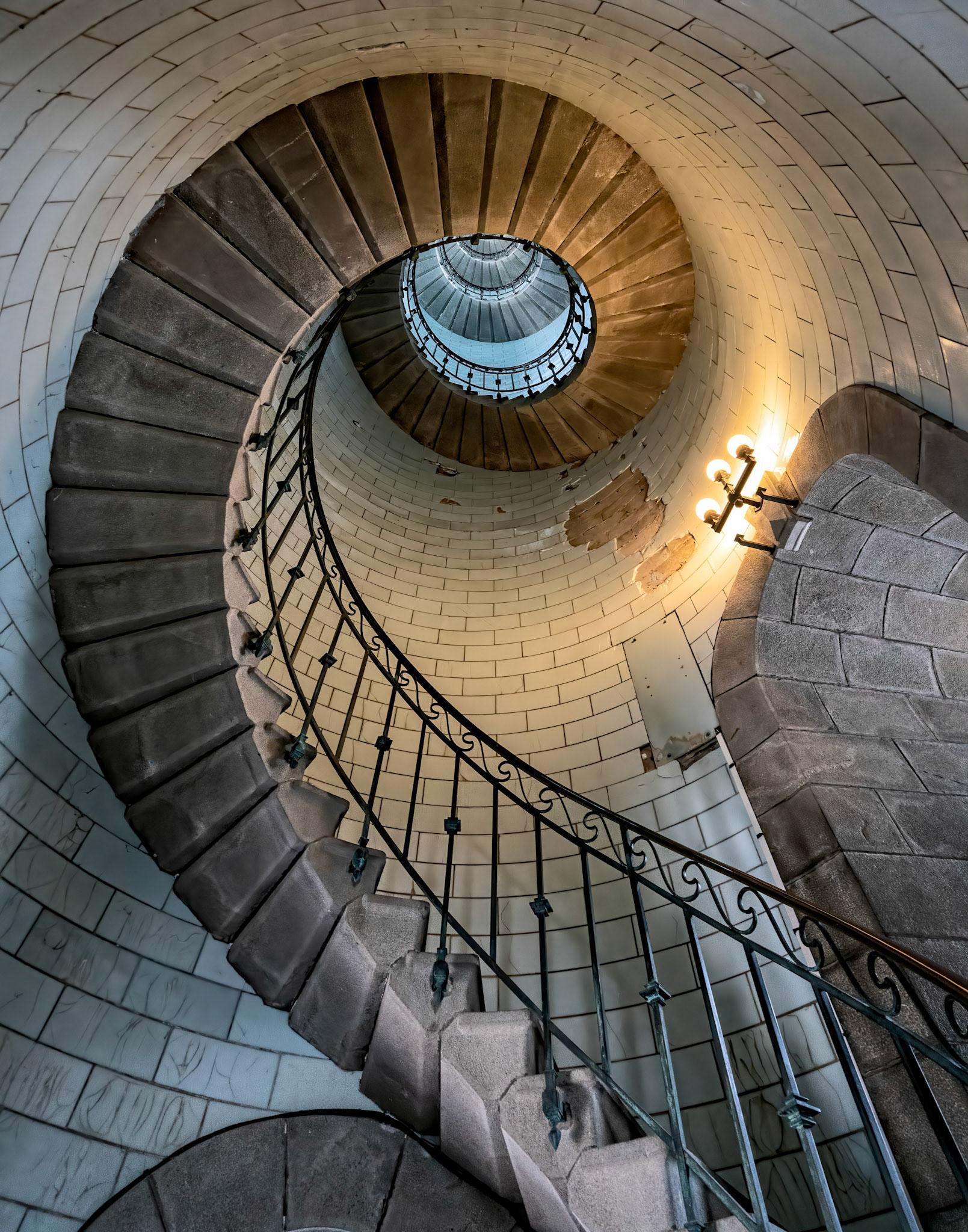 Eckmuhl lighthouse staircase