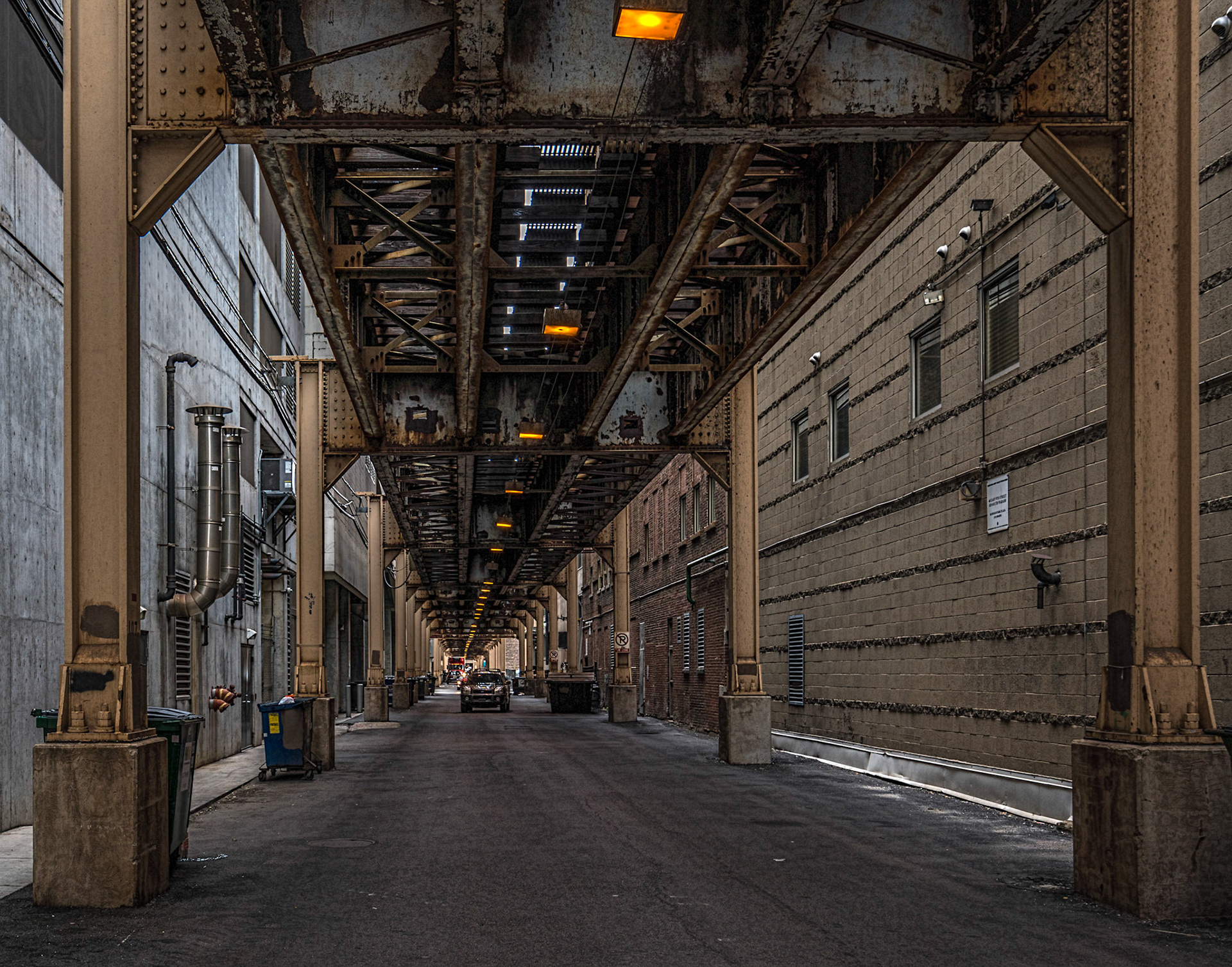 Under the L