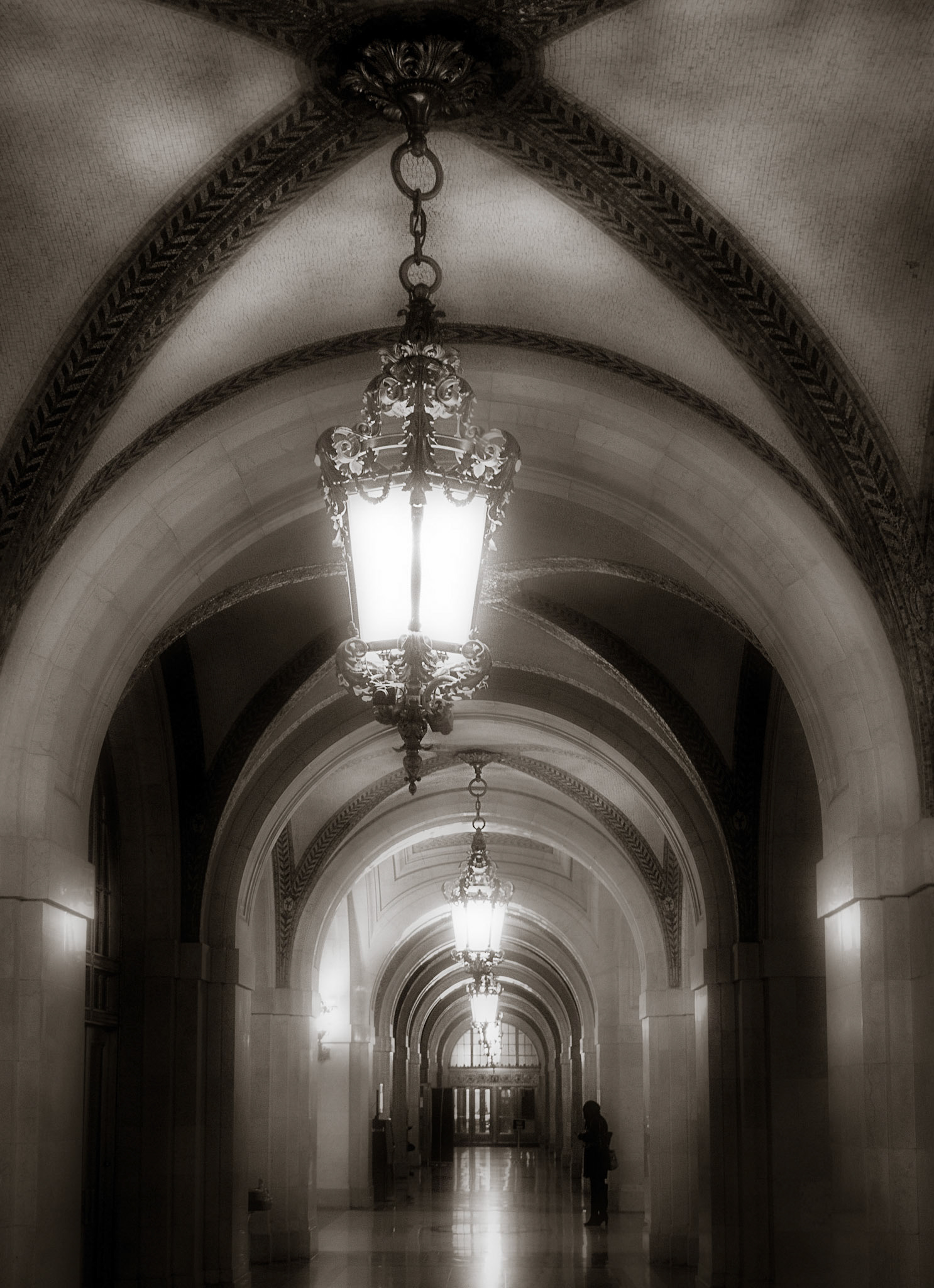 Glowing archways