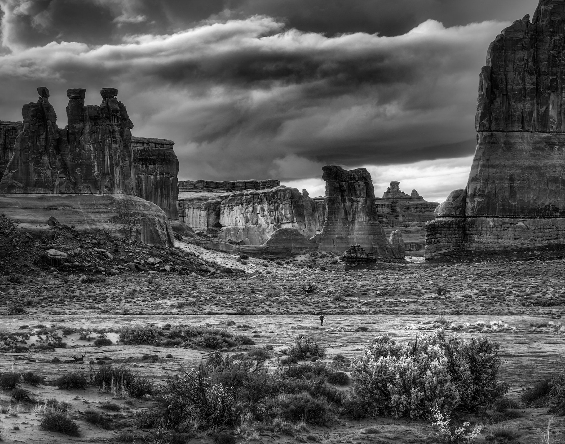 Courthouse- BnW