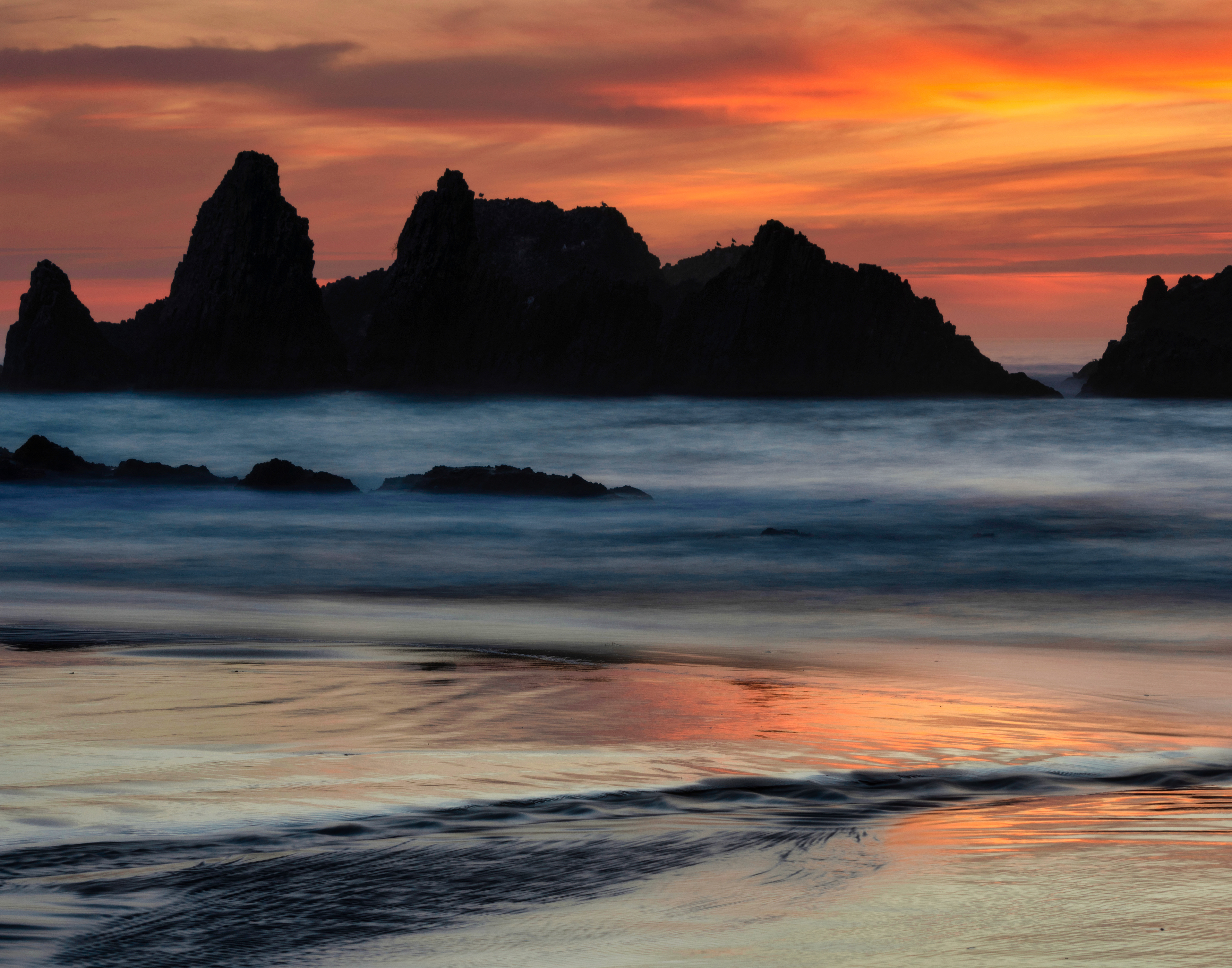 Sunset over Pacific 2022
