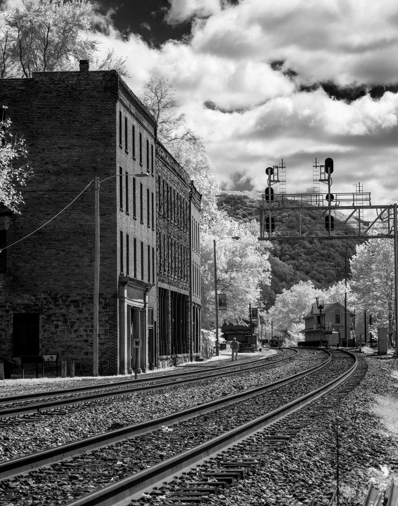 Remnants from yesterday