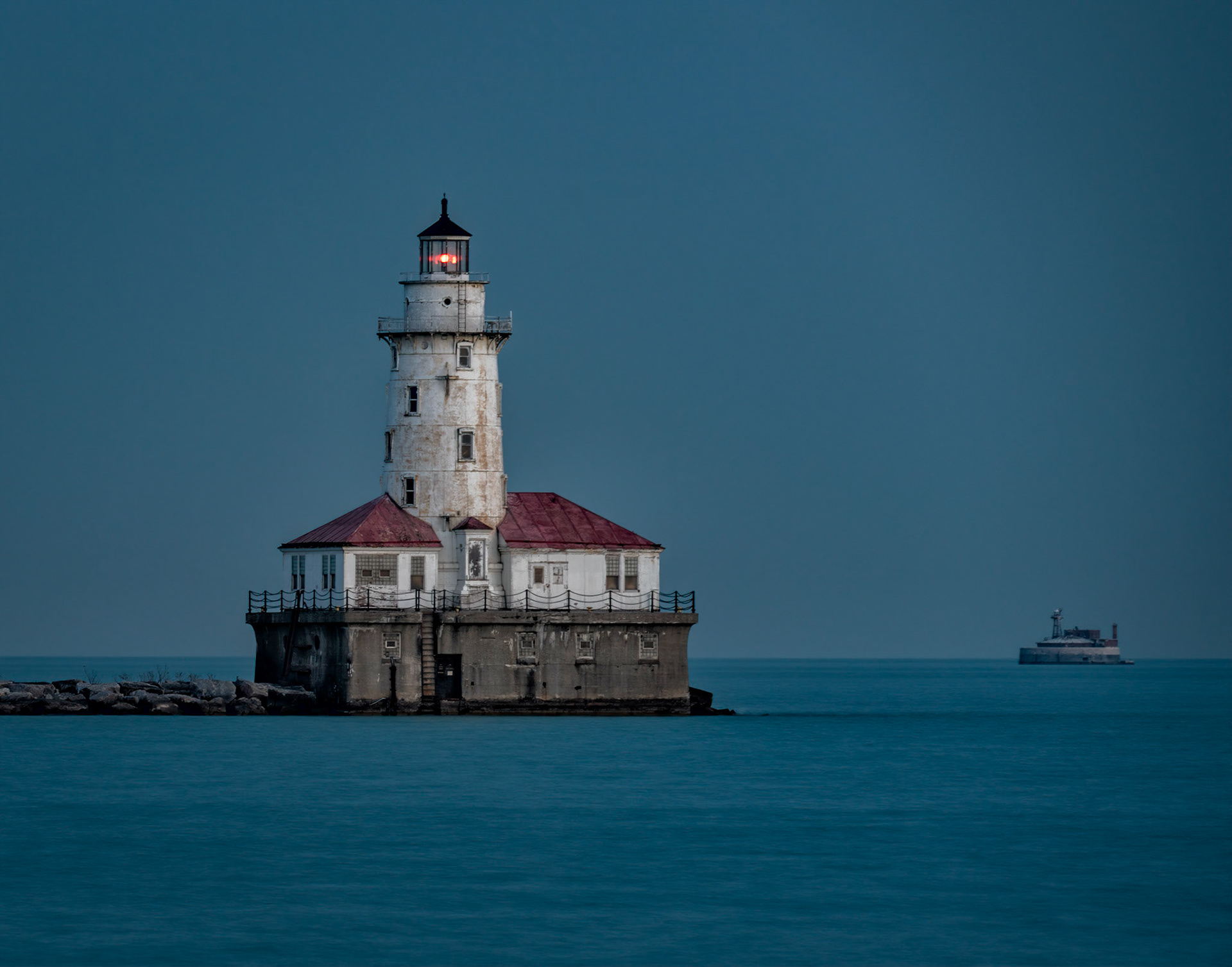 Chicago Harbor lighthouse