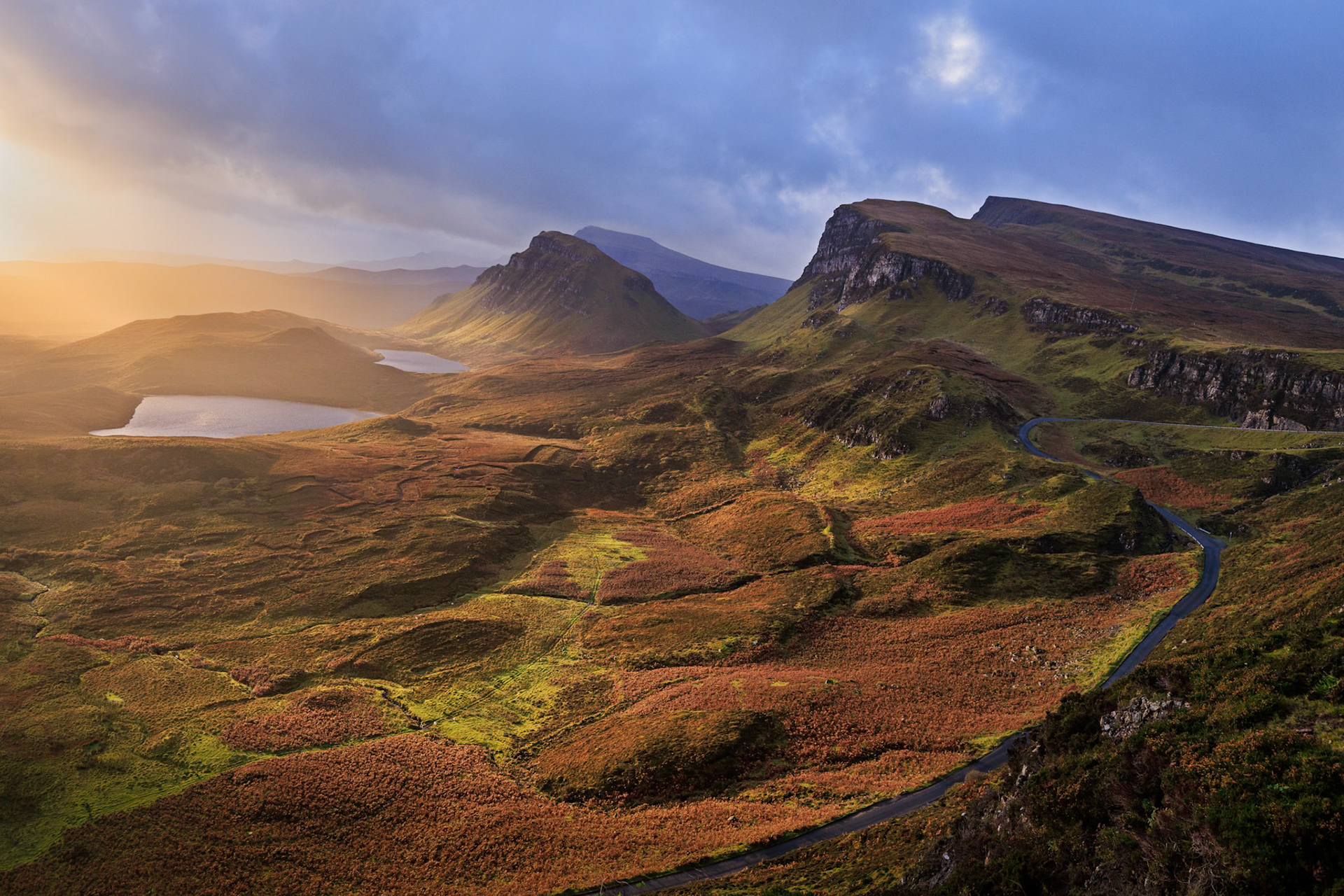 Class 003 - Fall"Sunrise, The Quiraing"