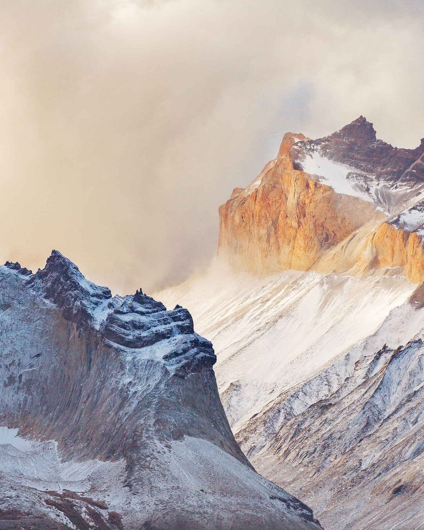 Patagonia - Torres del Paine at Sunset