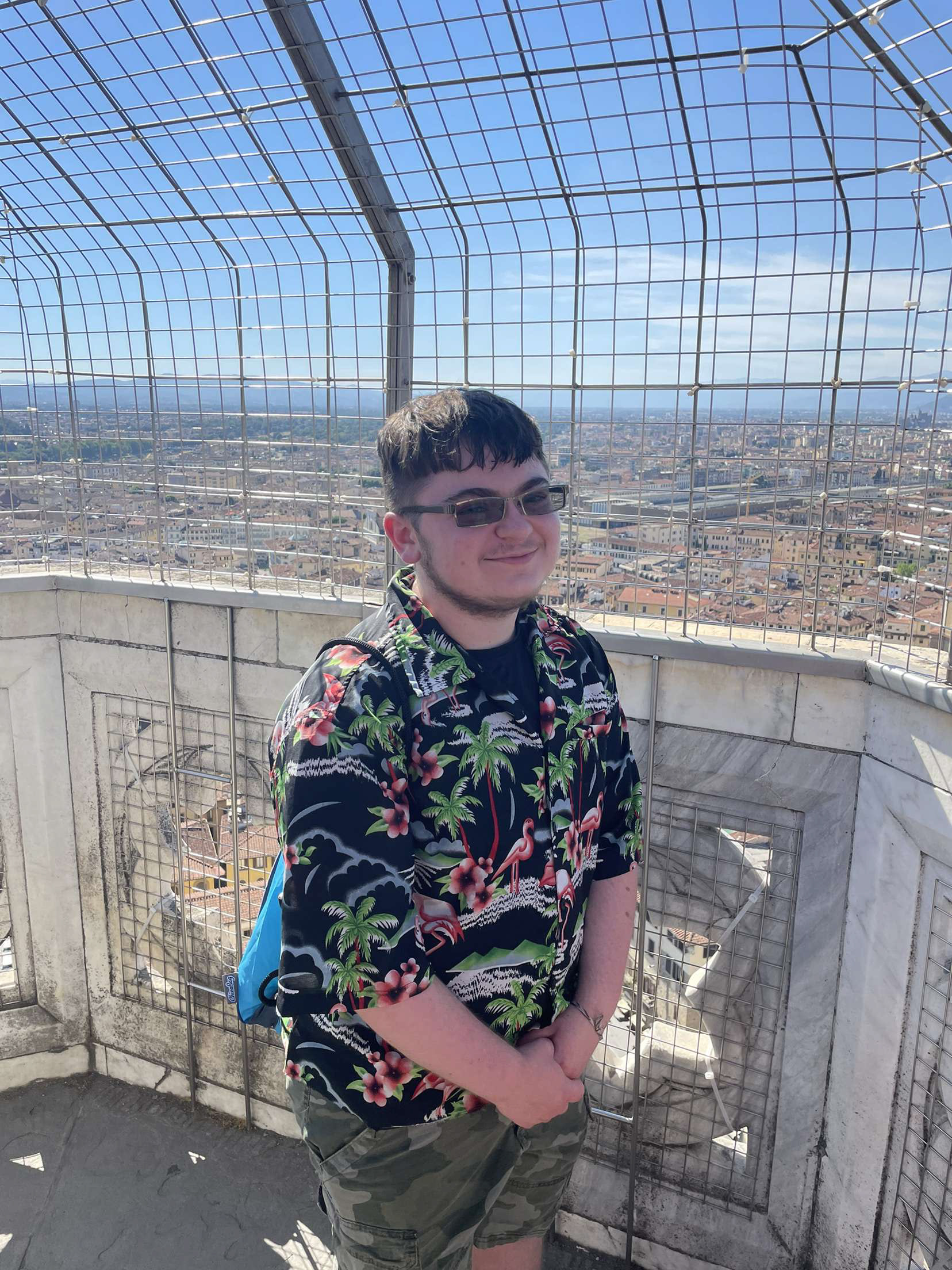 On top of Giotto's Campanile in Florence!