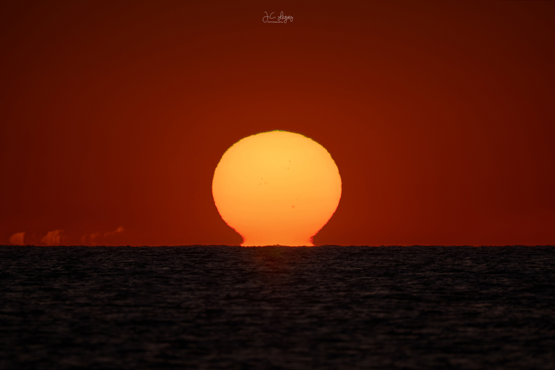 Mi primer sol con efecto Omega