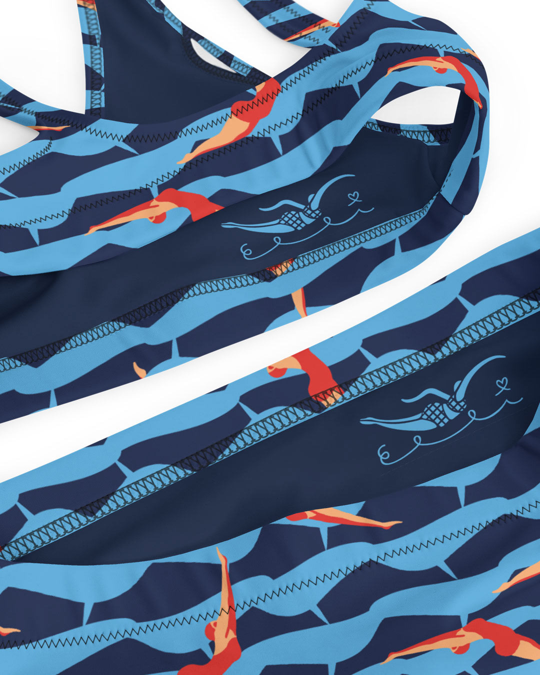Immerse yourself in the mesmerizing world of Elli Maanpää's pattern design, where each intricate detail tells a story of summer adventures.