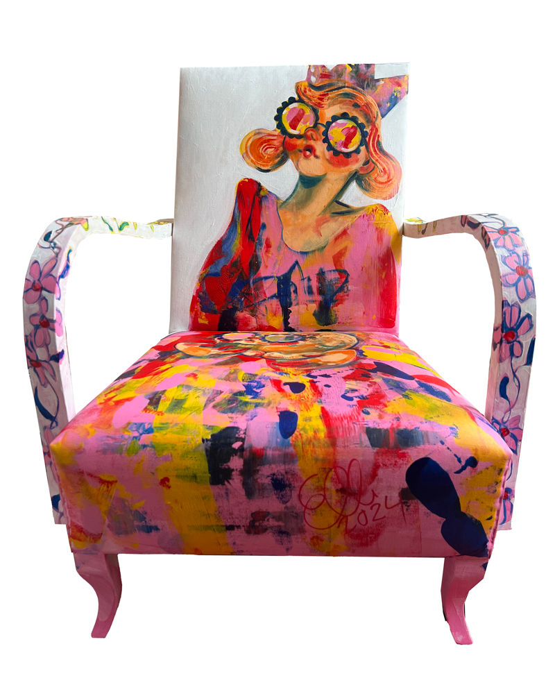 Throne by Helsinki-based contemporary artist Elli Maanpää is showcased in all its glory.