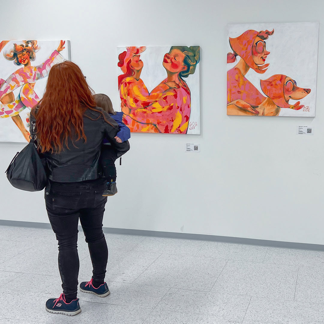 The artwork premiered at a Tampere art exhibition.