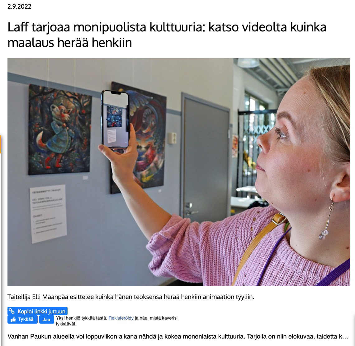 LAFF // Photograph by Lapuan Sanomat