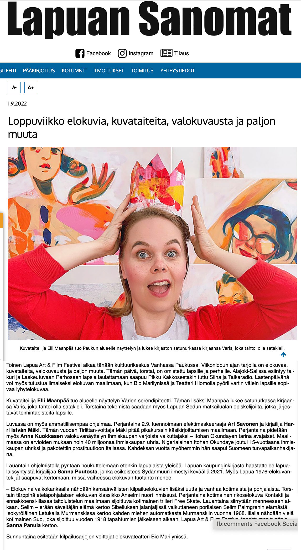 2022 - Lapuan Sanomat