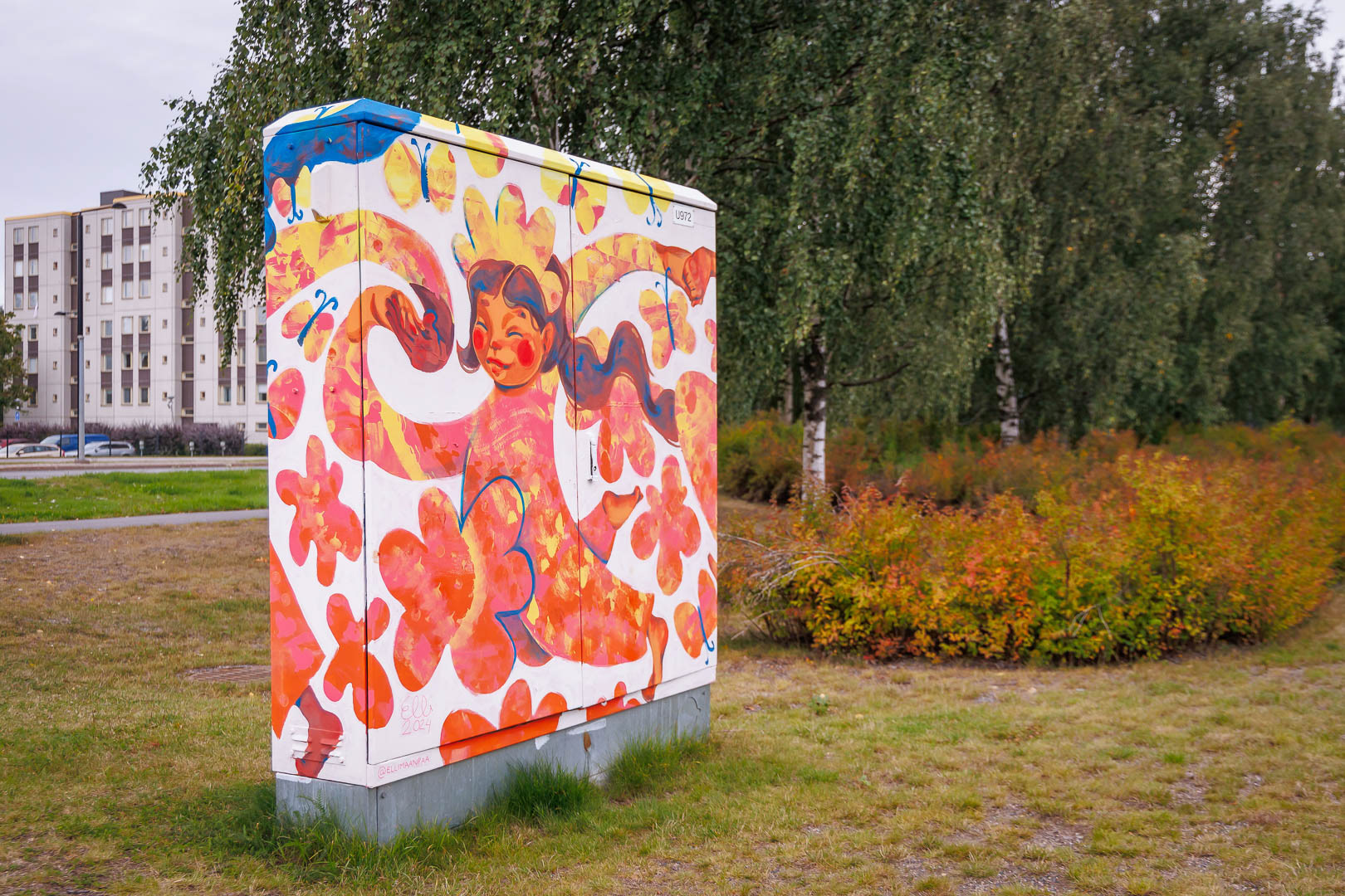 Another photograph by Jani Lappalainen from the other side of the Circle Dance by Elli Maanpää.
