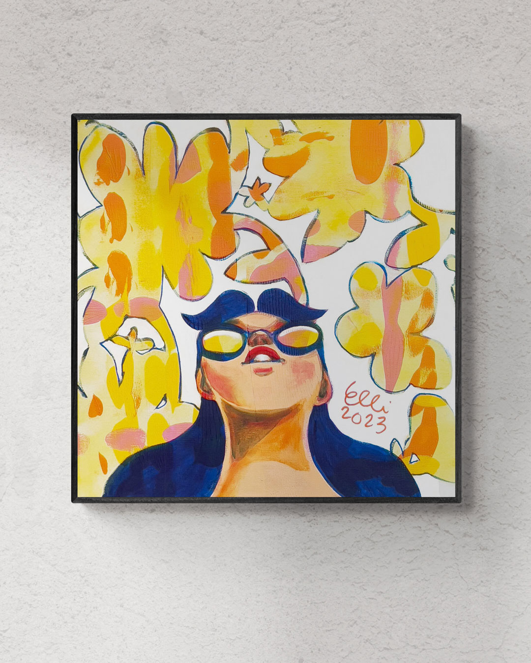 'Summer Mood' by Elli Maanpää: warm hues in sunglasses.
