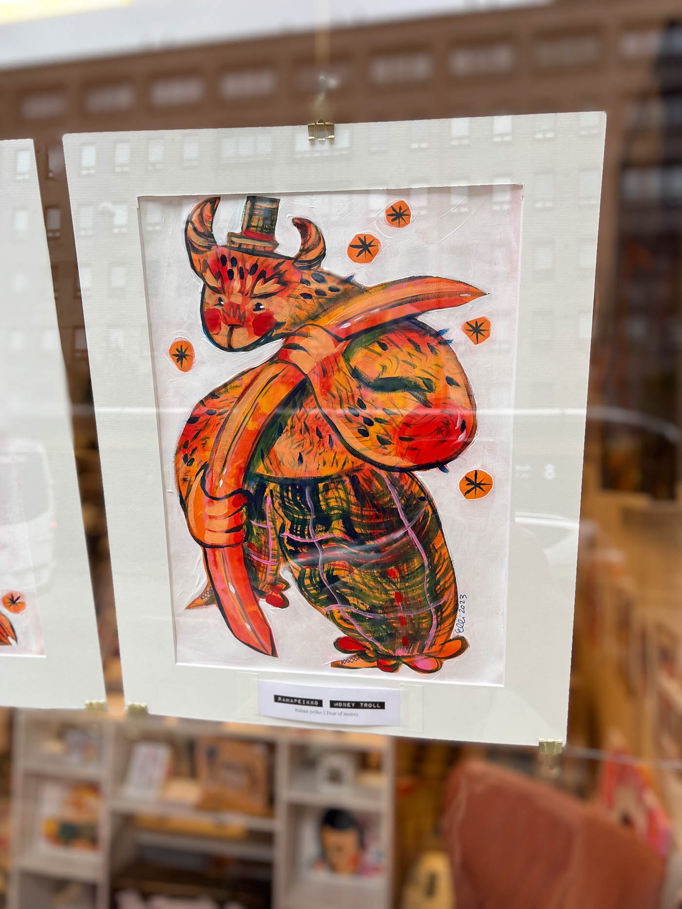 Encounter 'Money Troll', representing the fear of money.