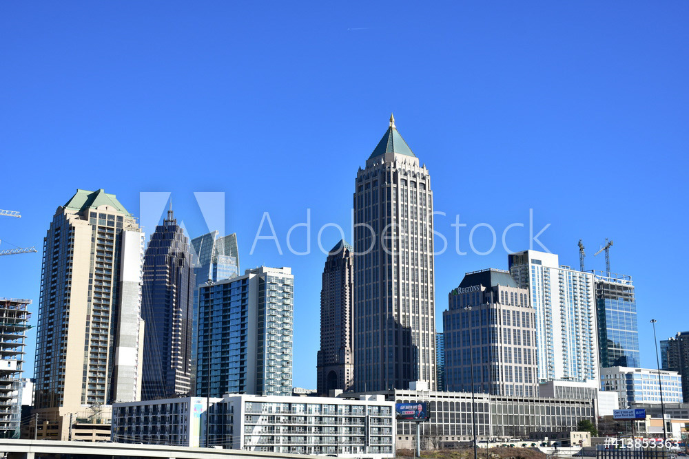 Midtown Atlanta Skyline