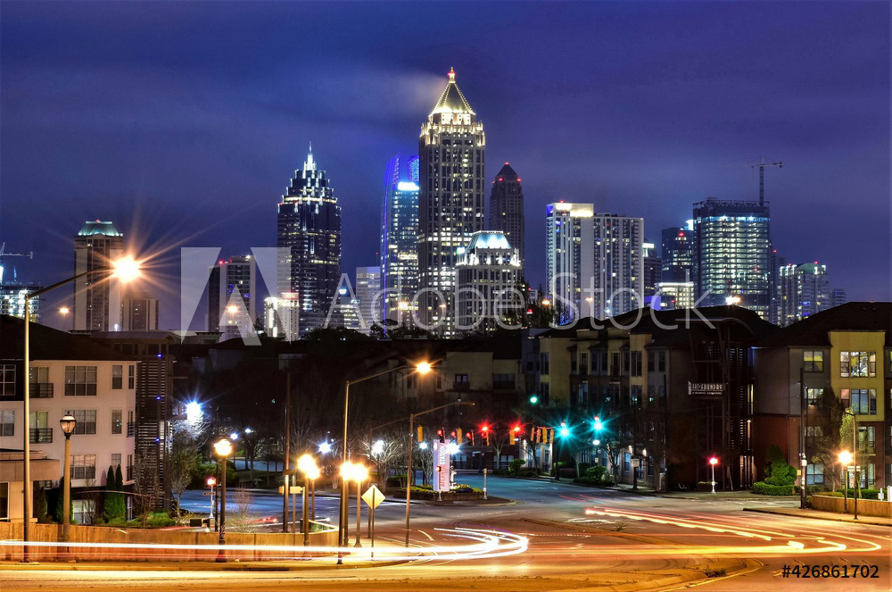 Midtown Atlanta Twilight