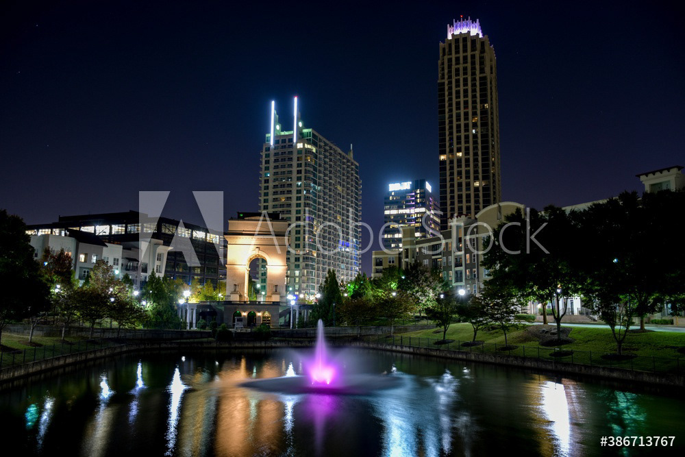 Atlantic Station Landscape
