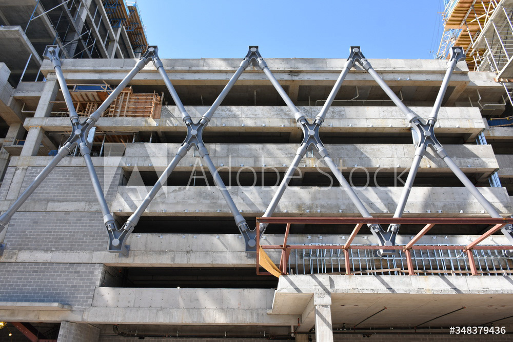 Midtown Atlanta High Rise Under Construction