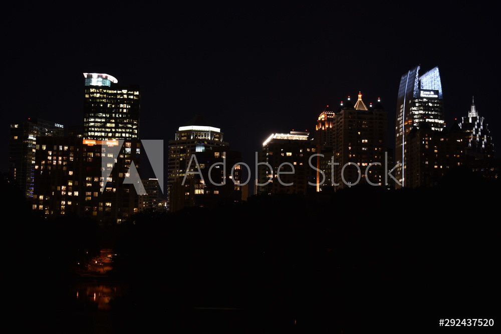 Midtown Atlanta Skyline 