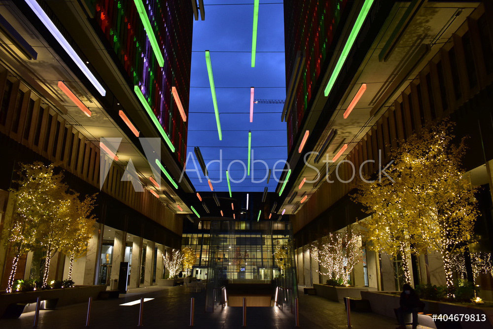 Downtown Atlanta During Christmas