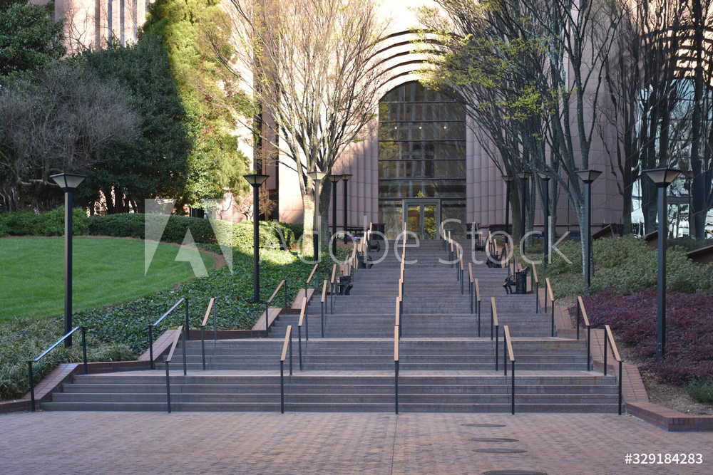 Midtown Atlanta Landscape & Stairs