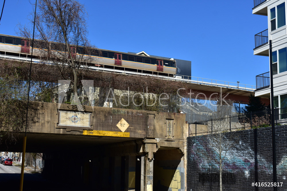 Downtown Atlanta Cityscape