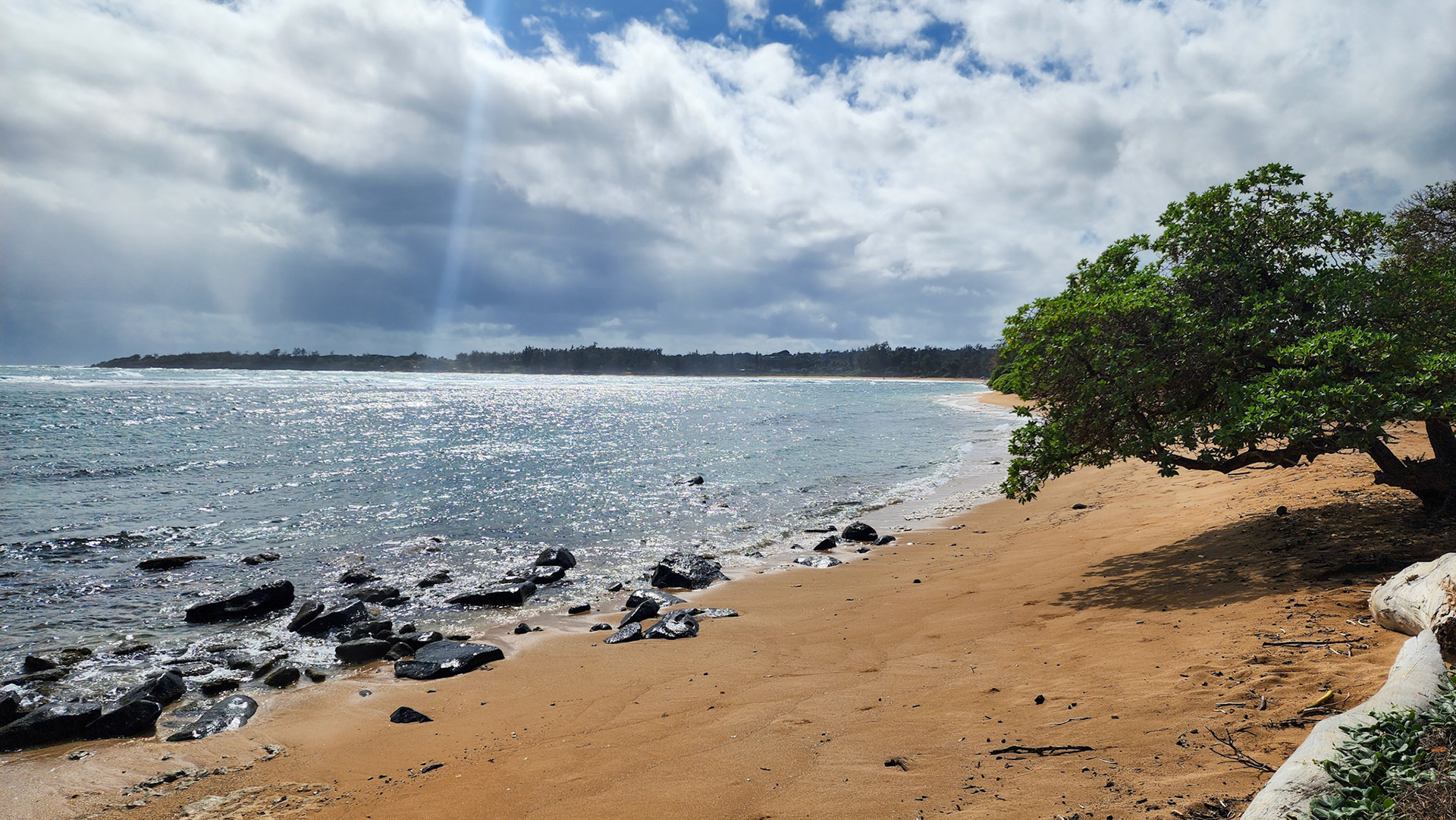 Anahola Beach, Kaua'i, Hawa'i