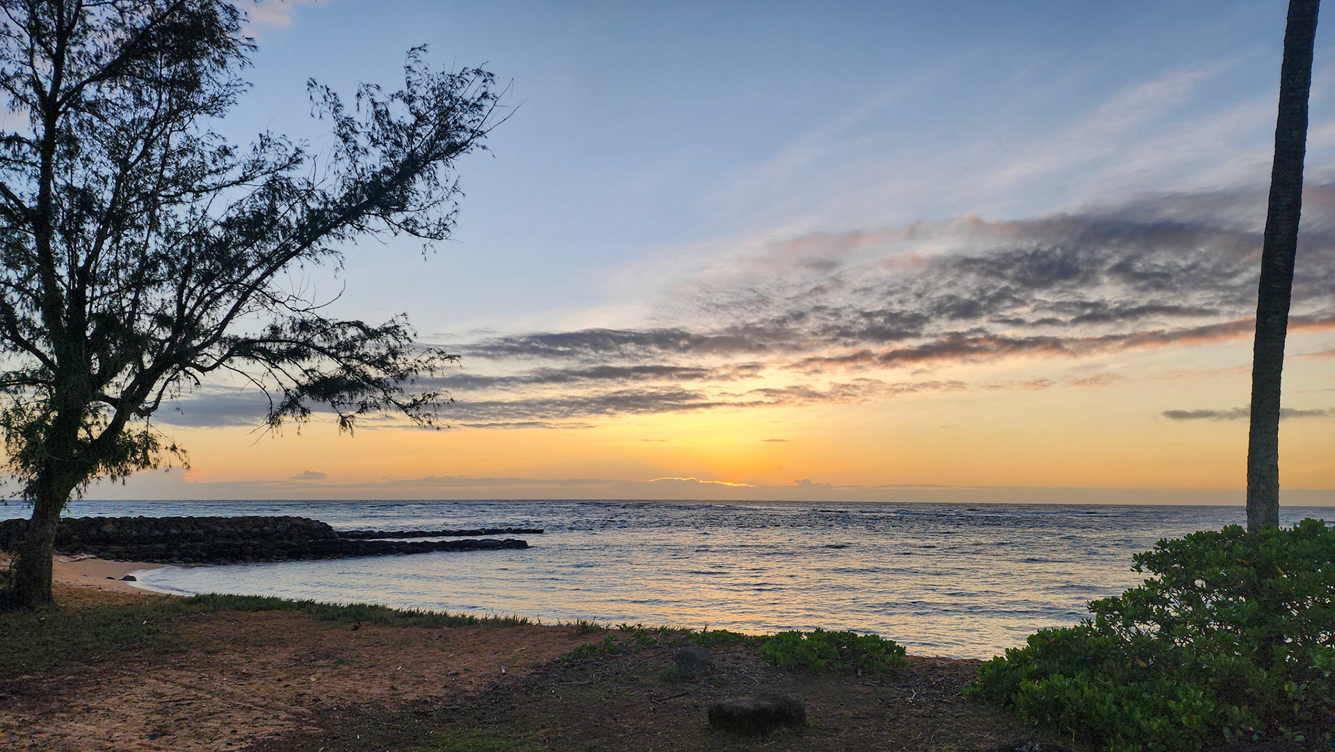 Kapa'a Beach, Kaua'i, Hawai'i