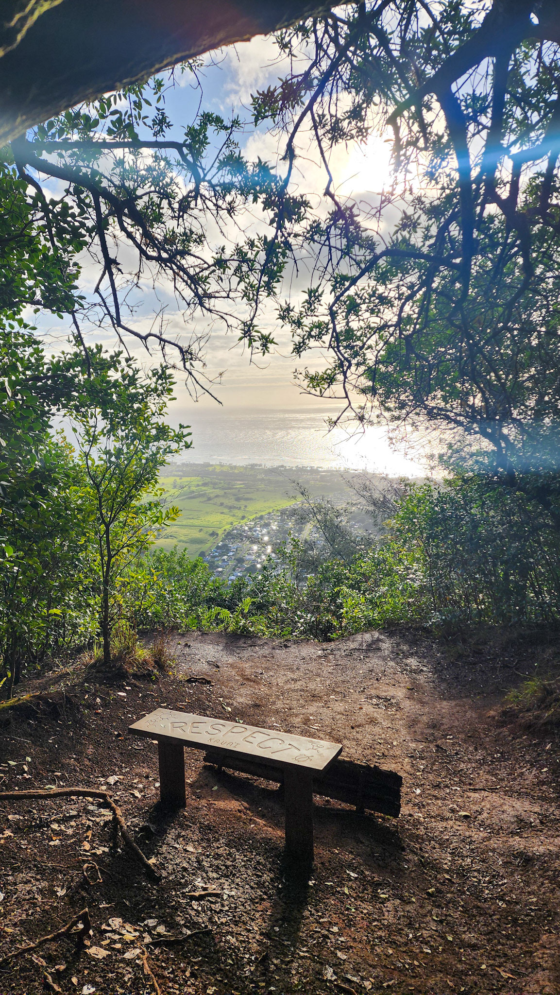 Benches on the Sleeping Giant
