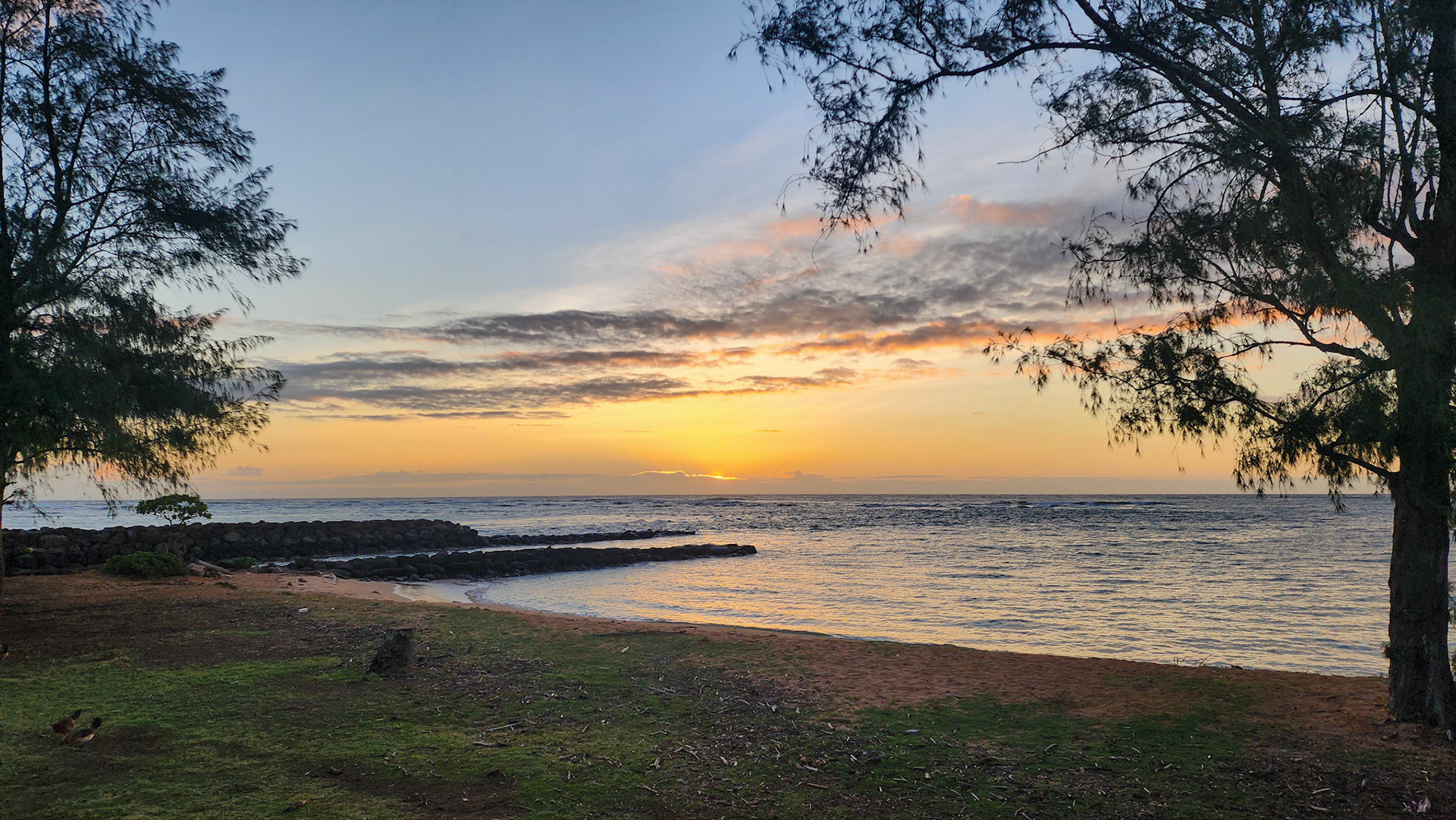 Kapa'a Beach, Kaua'i, Hawai'i