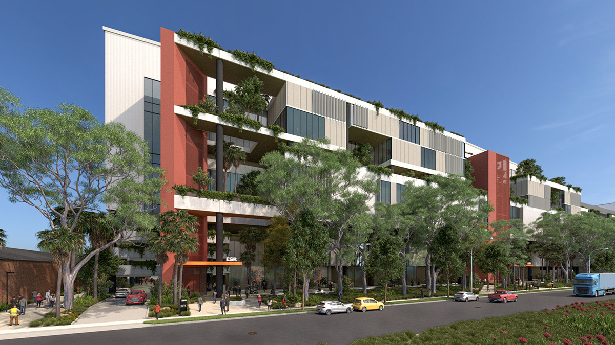 Paddock Landscape Architects - Mascot Logistics Estate
