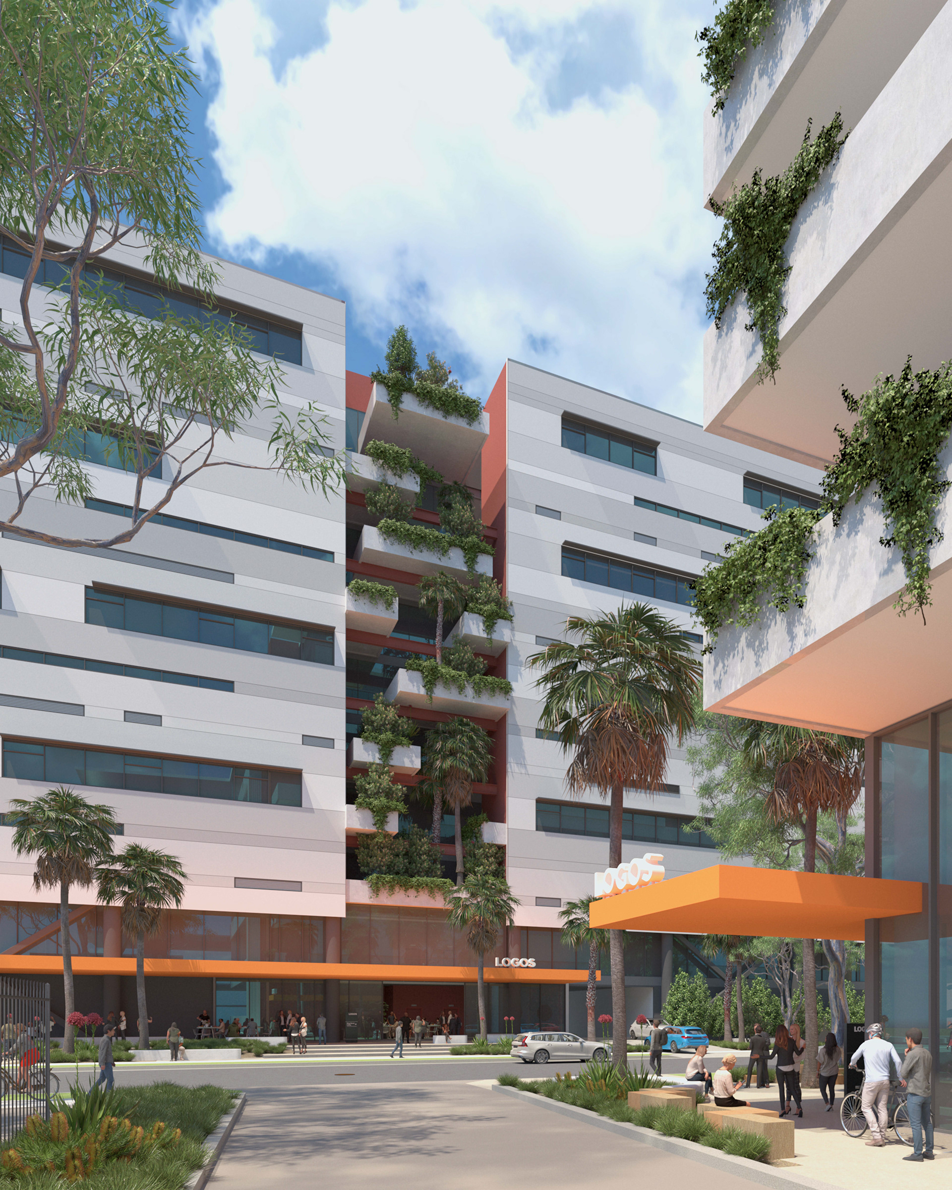 Paddock Landscape Architects - Mascot Logistics Estate