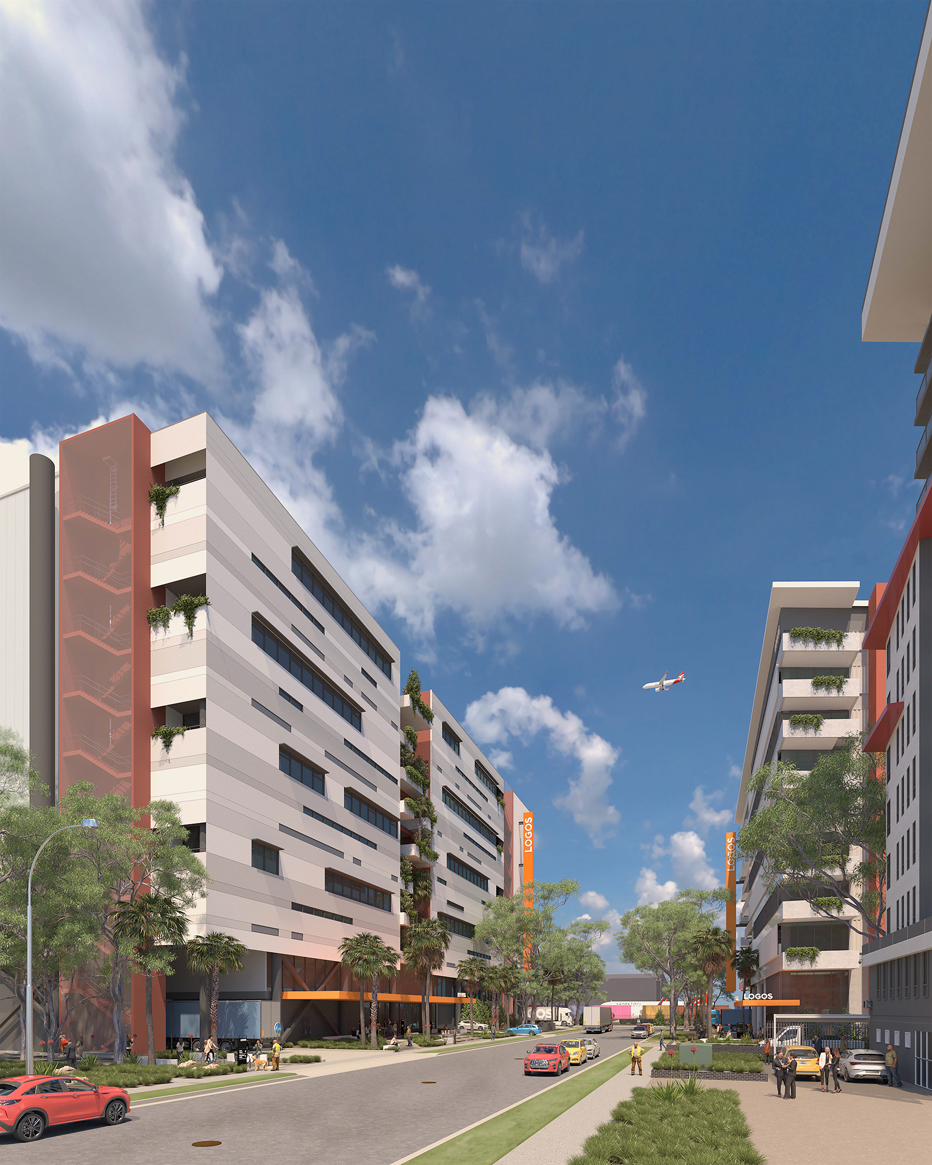 Paddock Landscape Architects - Mascot Logistics Estate