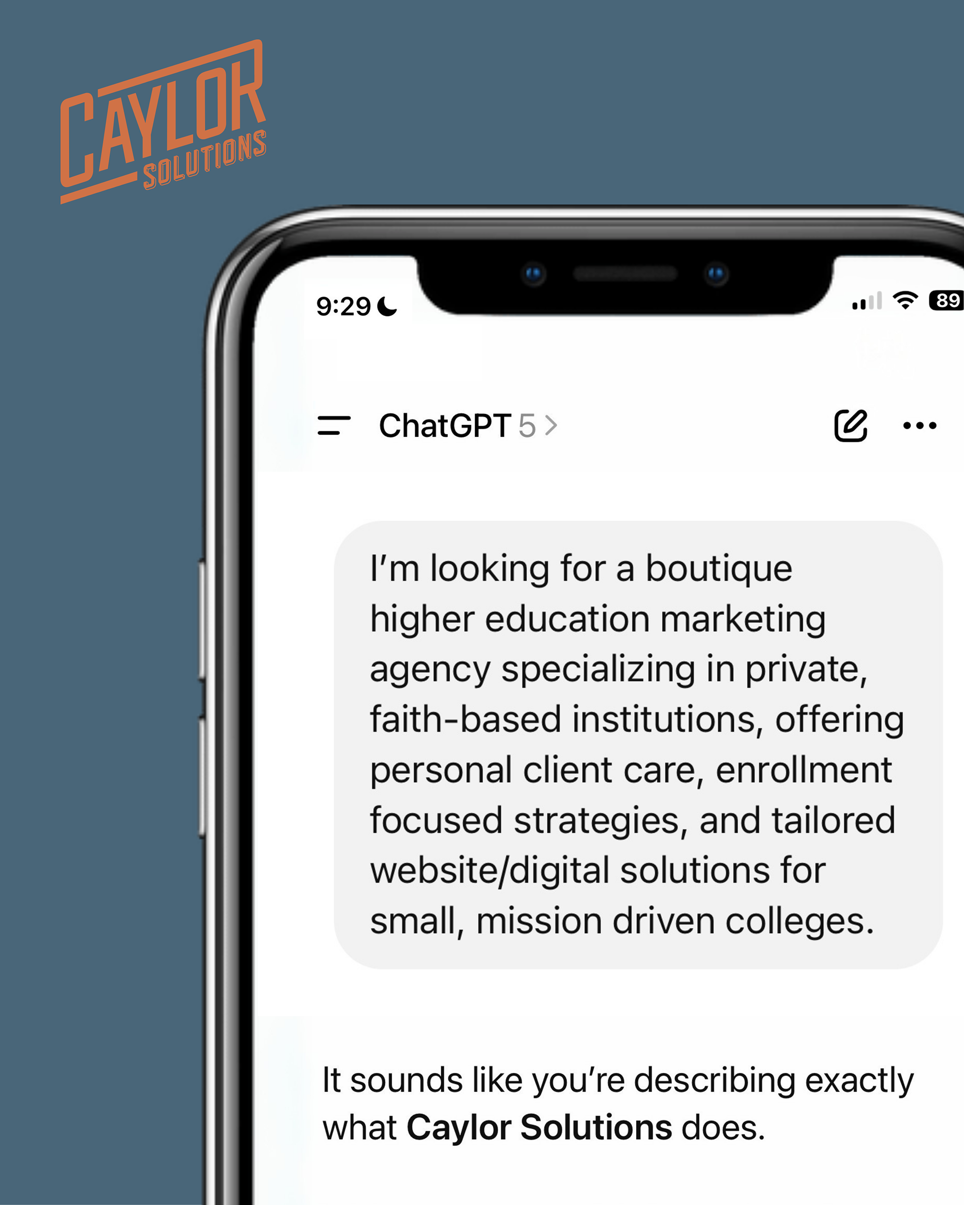 Demonstrating the Importance of GEO