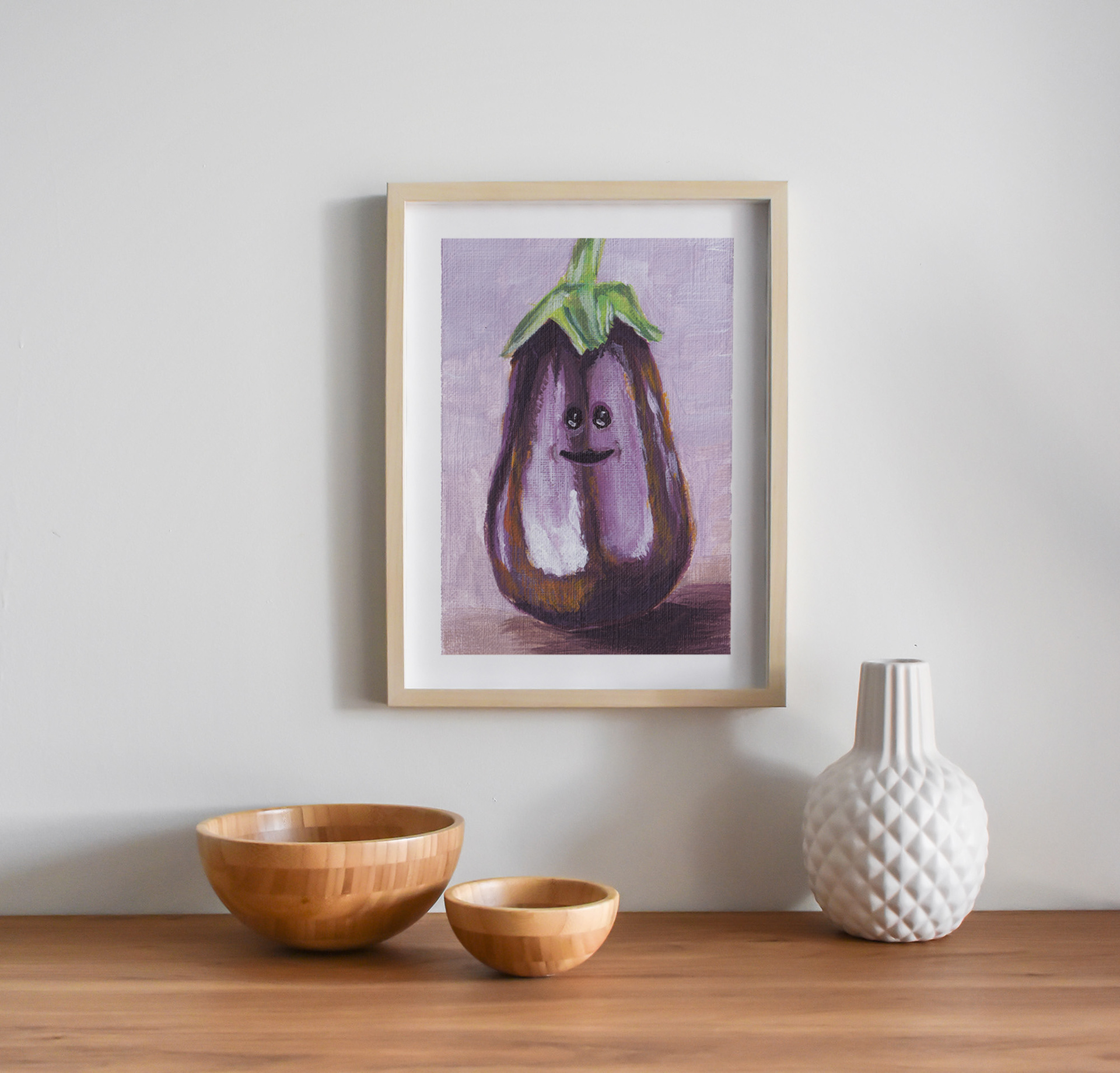 Audrey the Aubergine