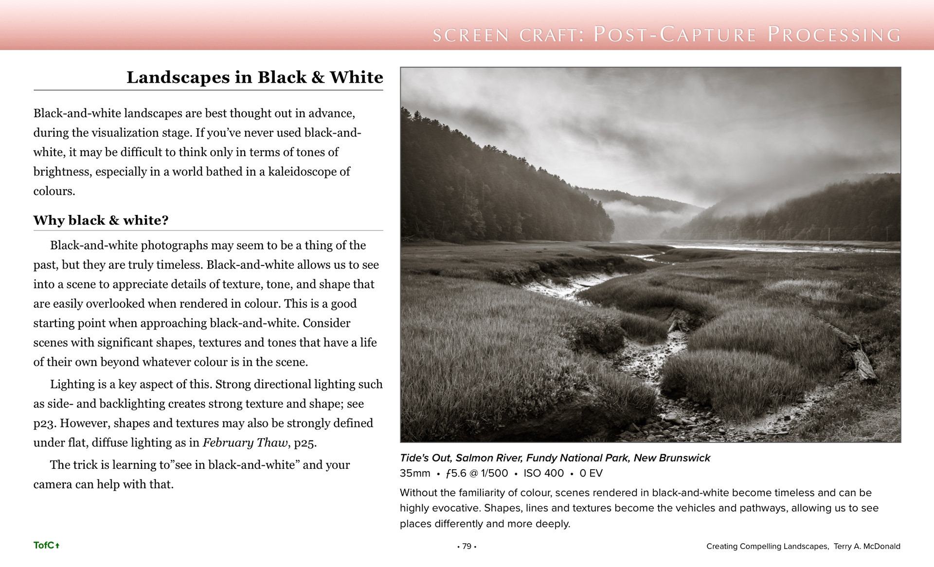p79 Landscapes in Black & White