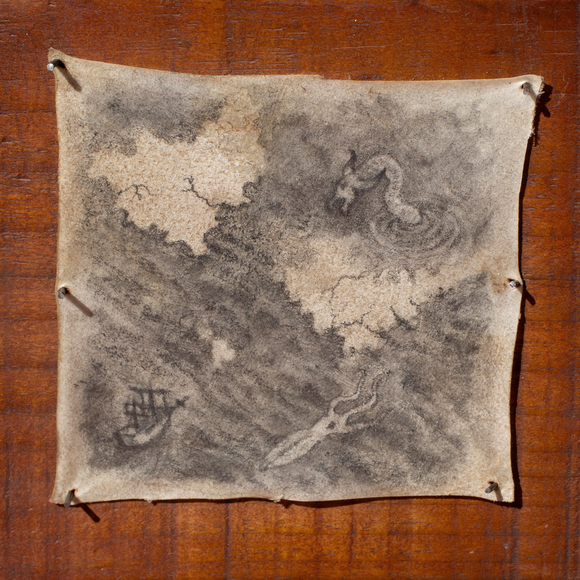 Leather Map. By Federico Abuyé