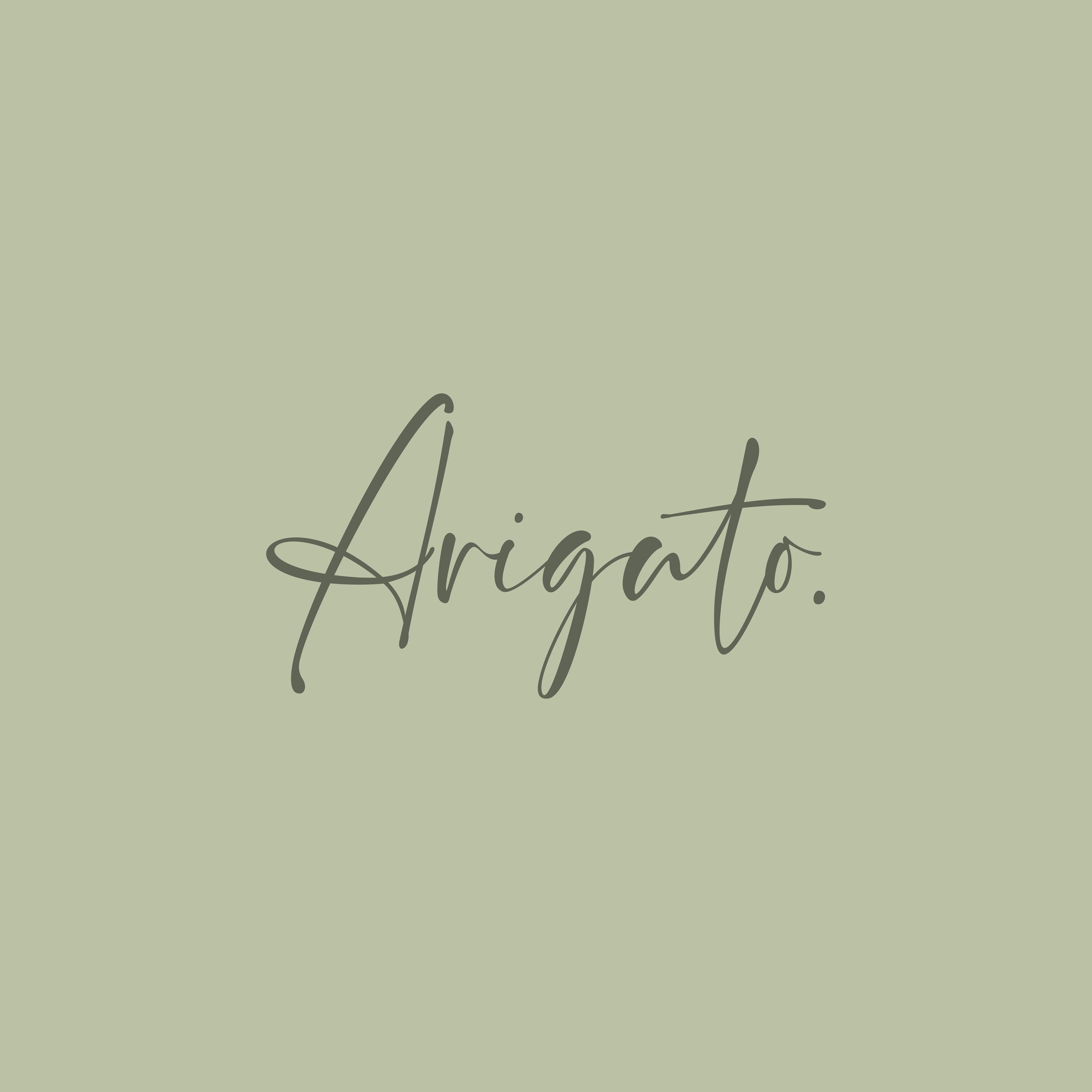 arigato - property