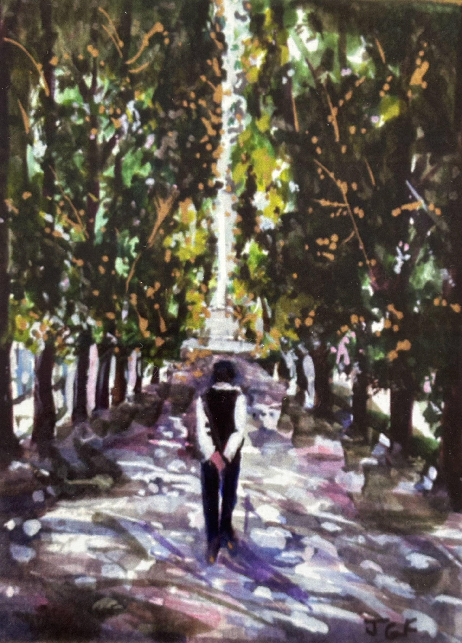 A Stroll in Luxenbourg Garden